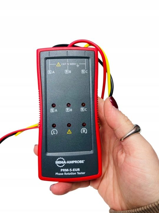 Multimetr Цифровой Beha Amprobe Измеритель CAT III 1000V 600V HEX120D, фото 4