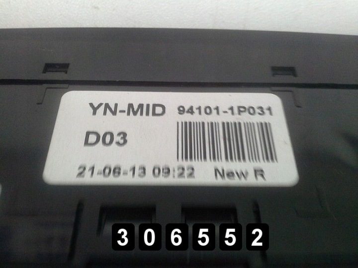 2014 Kia Venga Экран дисплея 94101-1P031 YN-MID, фото 4