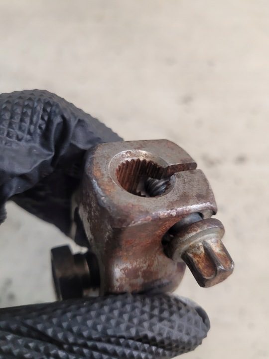 КРЕСТОВИНА РУЛЕВОЙ КОЛОНКИ FIAT STILO 50410257, фото 9