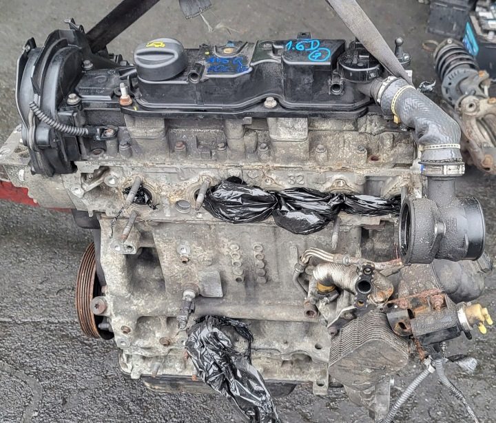 FORD FOCUS MK3 1.6 TDCI ДВИГАТЕЛЬ AV6Q БЕЗ НАВЕСНОГО, фото 5
