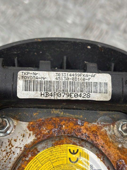 ПОДУШКА БЕЗОПАСНОСТИ ВОДИТЕЛЯ TOYOTA YARIS II 2, фото 5