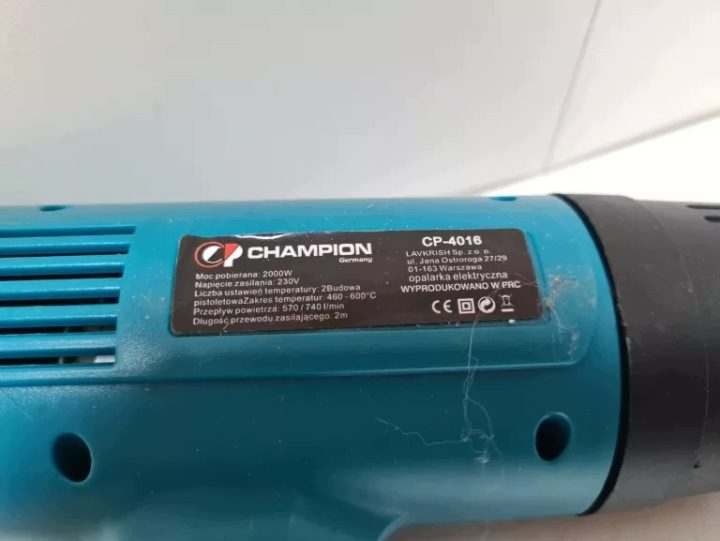 Термофен Champion 600 °C, фото 6