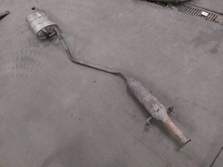 ГЛУШИТЕЛЬ ЗАДНИЙ + СРЕДНИЙ TOYOTA COROLLA E12 1.6 16V 10D12, фото 7