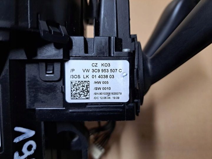 Подрулевой переключатель VW Passat B6 3C9953513C, фото 6