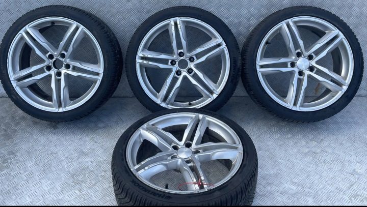 Колеса диски шины Audi A6 C7 255/35 R19 8.5JX19H2 ET 30 Hankook 7 мм, фото 1