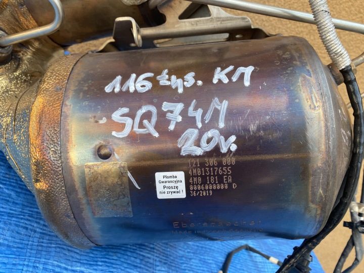 Audi SQ7 SQ8 4M 4M0131765S DPF FAP катализатор датчик Sąda разборка, фото 2