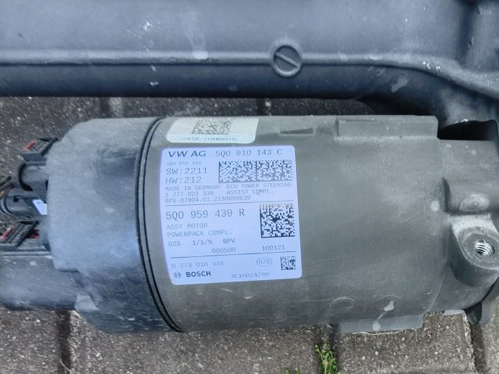 Рулевая рейка руля VW Tiguan II 5QB423050BA 5Q0959439R EUR, фото 3