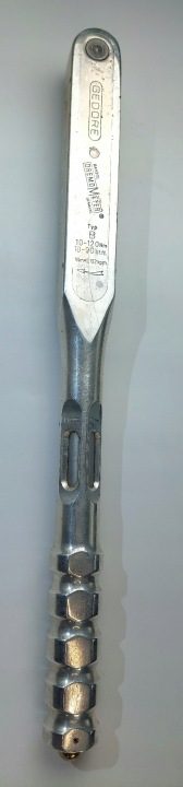 GEDORE КЛЮЧ ДИНАМОМЕТРИЧЕСКИЙ ТИП B DREMOMETER GERMANY 10-120 Нм на 1/2, фото 15