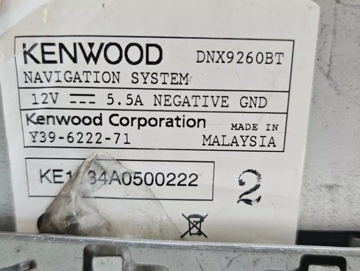 KENWOOD DNX9280BT GPS 2024 USB DVD BT, фото 1