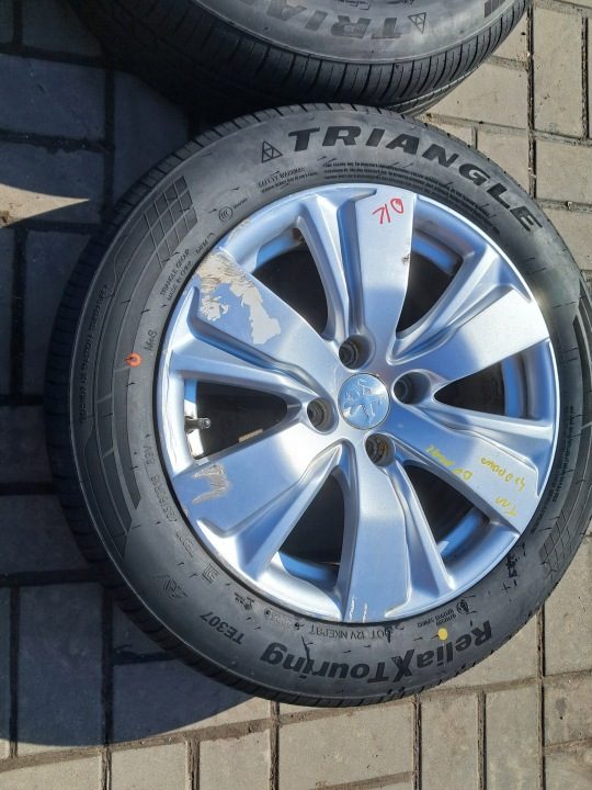 Peugeot 2008 I ЛИТЫЕ ДИСКИ 16" Колеса лето 195/60R16 9678398177 25 г., фото 4
