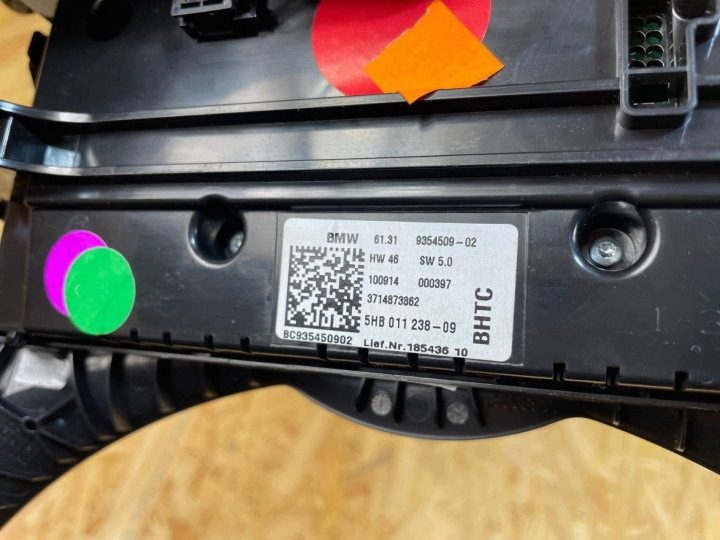 ПАНЕЛЬ УПРАВЛЕНИЯ ОБДУВА КОНДИЦИОНЕРА MINI F55 F56 9354509, фото 13