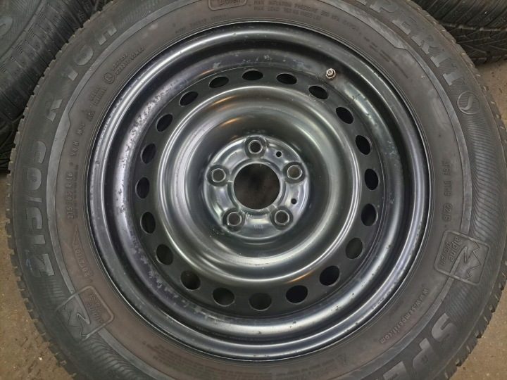 4× Штампованный диск NISSAN QASHQAI 6.5" x 16" 5x114.3 ET 40, фото 3