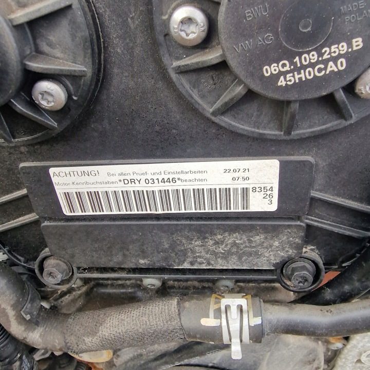 ДВИГАТЕЛЬ В СБОРЕ AUDI A6 C8 2.0 TSI DRY ГИБРИД, фото 4