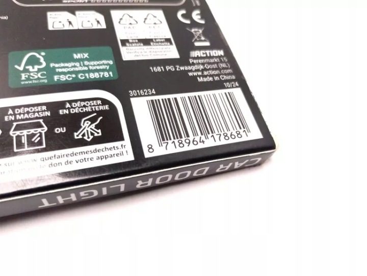 Накладки порогов LED USB c подсветка двери автомобиля ТЮНИНГ SPORT серебристый, фото 5