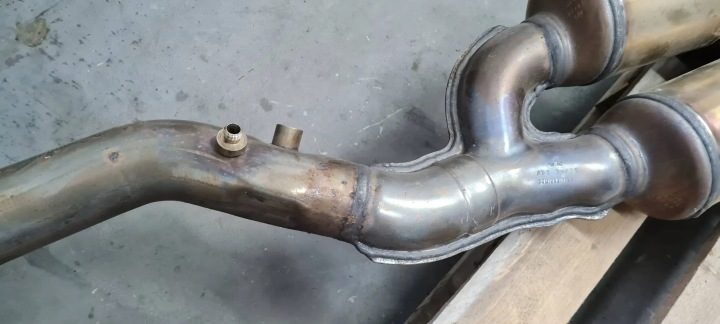 S3 8Y A3 ТРУБА WYDECJOWA КАТАЛИЗАТОРЫ DPF 2.0 TFSI 5WA131723E 5WA131701, фото 6