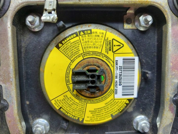 Подушка безопасности водителя Ford OE 6m21-u042b85-ajw, фото 4