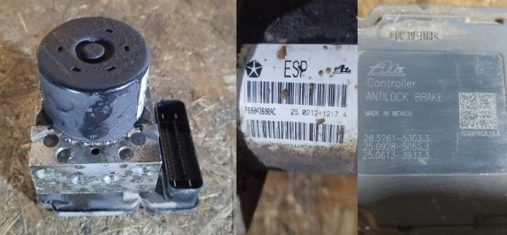 НАСОС ABS CHRYSLER VOYAGER V ГОД 2008-2016 P68043600AC, фото 1