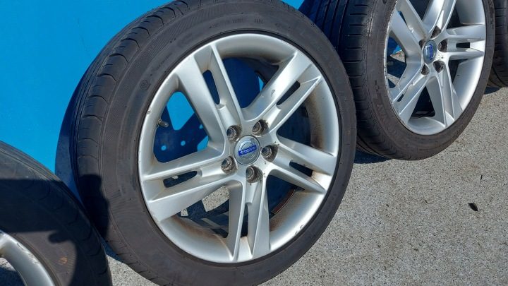 VOLVO S60 II V60 I ЛИТЫЕ ДИСКИ 17'' КОЛЕСА ЛЕТО 4 шт. 31381412, фото 3