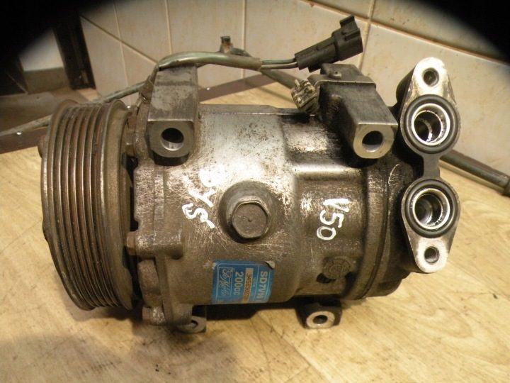 Компрессор кондиционера Volvo C30, S40, V50, 1.6D, '06-; SD7V16-1840, фото 3