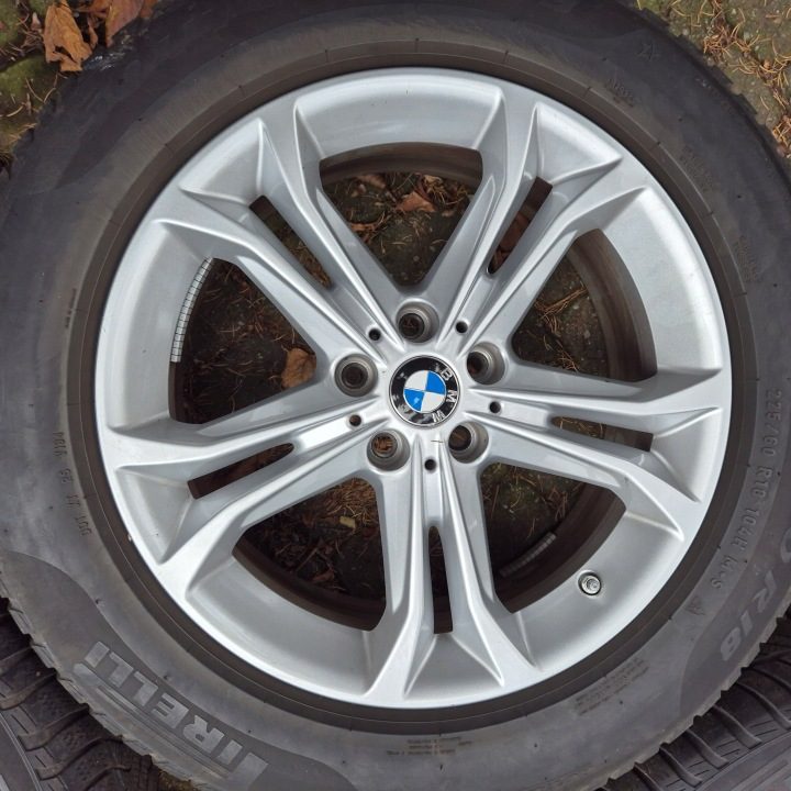 ЗИМА КОЛЕСА ОРИГИНАЛ BMW X3 G01 X4 G02 225/60 R18 ШИНЫ 2021 г., фото 4