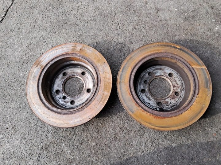 Диски тормозные вентилируемые 298 мм ЗАДНИЕ BMW E39 520d-530d 520i-540i M47 M52, фото 6