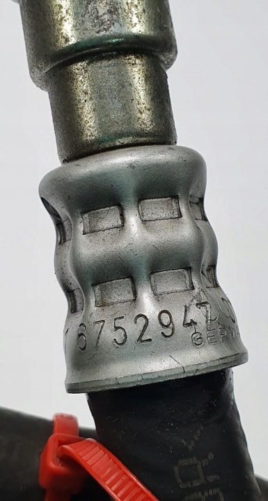 2001 BMW 3 E46 Трубка гидроусилителя 6752947, фото 4