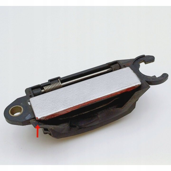 РУЧКА НАРУЖНАЯ ЛЕВАЯ ПЕРЕДНЯЯ AUDI A3 8L 8D0837207A NR161, фото 2