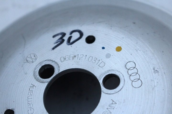 VW AUDI ШКИВ ПОМПЫ 06E121031D 06E121031B 06E121031F 06E121031E, фото 3