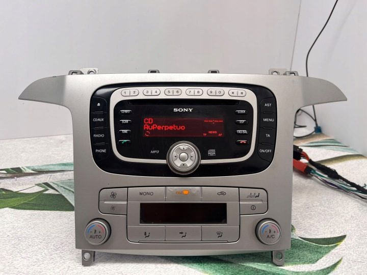 МАГНИТОЛА ШТАТНАЯ SONY КОД FORD MONDEO MK4 KUGA MK1 7S7T-18C939-AF, фото 1