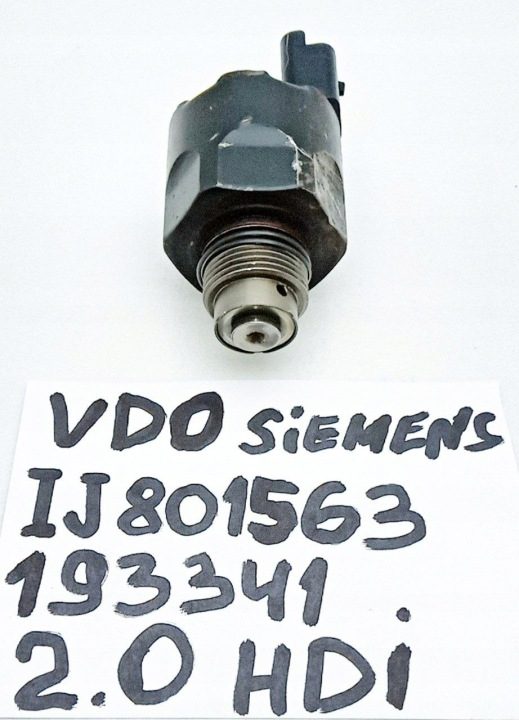 193341OE РЕГУЛЯТОР РЕГУЛИРОВКИ ТОПЛИВА VDO SIEMENS 2 пин, фото 2