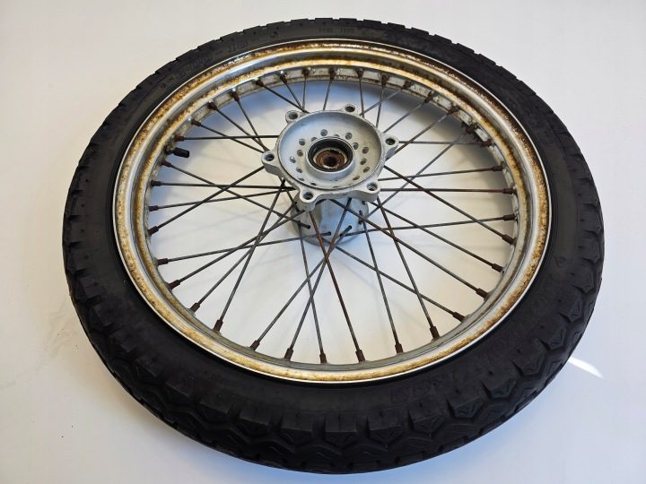 Honda Rebel 125 диск передний колесо, фото 7