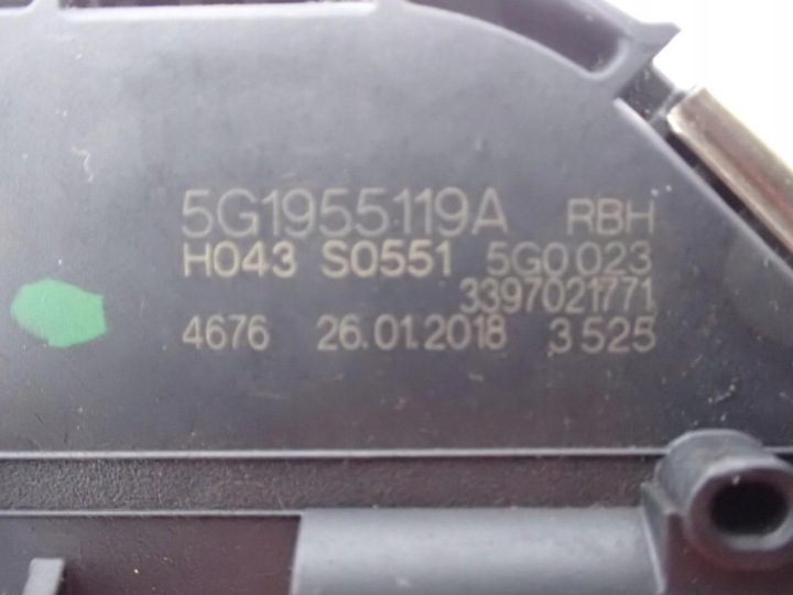 МЕХАНИЗМ МОТОРЧИК ДВОРНИКОВ ЕВРОПА 5G1955023D VW GOLF VII 19 г., фото 4