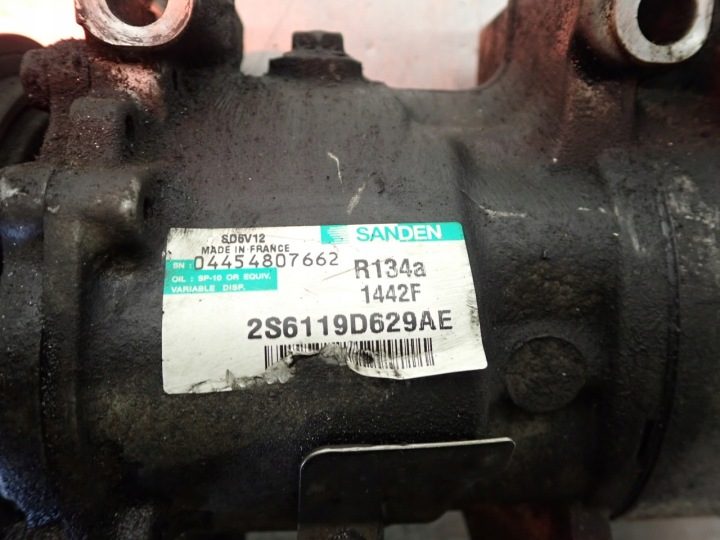 Компрессор кондиционера Ford Fiesta MK5 рестайлинг, фото 9