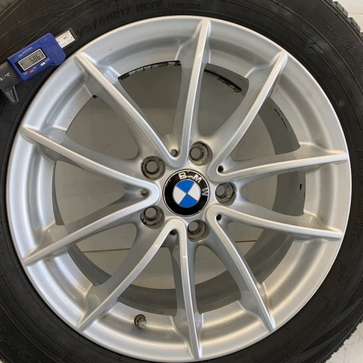 Колеса 17" литые диски шины комплект 8623249 BMW X3 F25 РЕСТАЙЛИНГ 14 г., фото 8