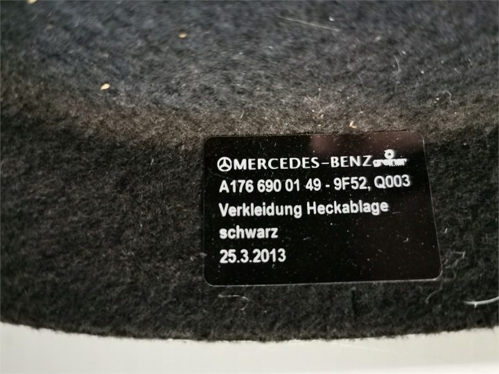 MERCEDES A-КЛАСС W176 ПОЛКА БАГАЖНИКА A1766900149, фото 5