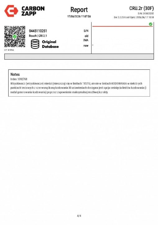 ФОРСУНКА 30750283 0445110251 VOLVO V80 2 II 2.4 D5 185 Л.С. 06-09, фото 5