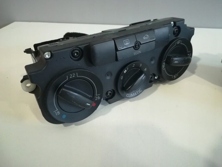 БЛОК УПРАВЛЕНИЯ ПЕЧКОЙ КОНДИЦИОНЕРА VW GOLF V 2004 г., фото 3
