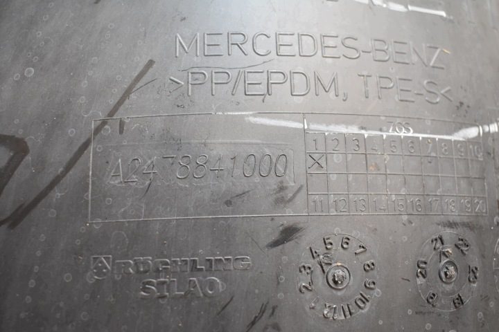 ИДЕАЛЬНЫЙ ПОДКРЫЛОК ПЕРЕДНИЙ ПРАВЫЙ MERCEDES X247 GLB 1, фото 5
