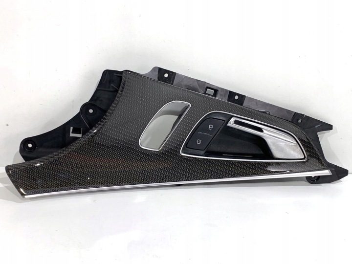 РУЧКА ВНУТРЕННЯЯ ЛЕВАЯ ПЕРЕДНЯЯ КАРБОН AUDI A7 4G 4G8837019A Хэтчбек, фото 1