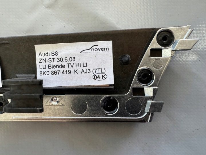 МОЛДИНГИ ДЕКОРАТИВНЫЕ DEKORACJE ДЕРЕВО AUDI A5,8T SPORTBACK AJ3 4K0867410K, фото 6