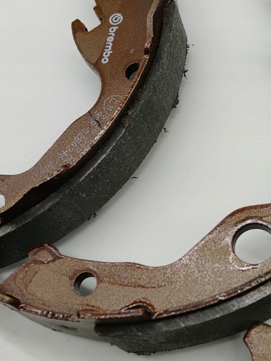 Brembo S 56 545 Комплект колодок тормозных барабанных, тормоз стояночный, фото 5
