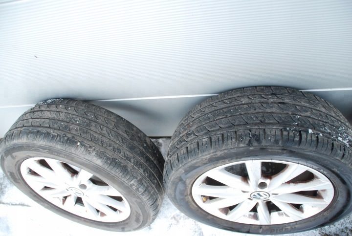 4× Литой диск Volkswagen OE Tiguan 6.5" x 17" 5x112 ET 33, фото 7