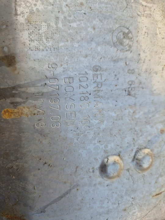 BMW g30 g31 глушитель 8637728, фото 2