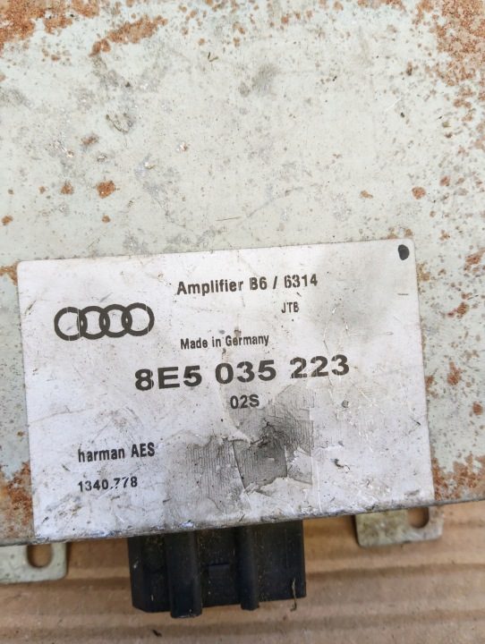 УСИЛИТЕЛЬ АУДИО AUDI A4 B6 8E5035223, фото 2