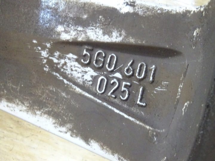 Литой диск Volkswagen OE 5G0601025L 6.5" x 16" 5x112 ET 46, фото 7