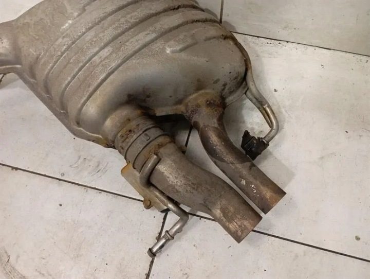 Глушитель выпускной Mercedes C Класс W205 A2054904502 M177 - Выхлоп AMG -, фото 12