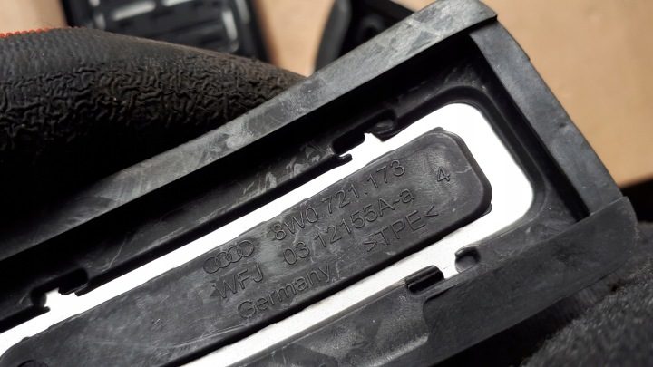 S4 B9 A4 8W НАКЛАДКИ НА ПЕДАЛИ ПЛОЩАДКА ДЛЯ НОГИ S5 A5, фото 12