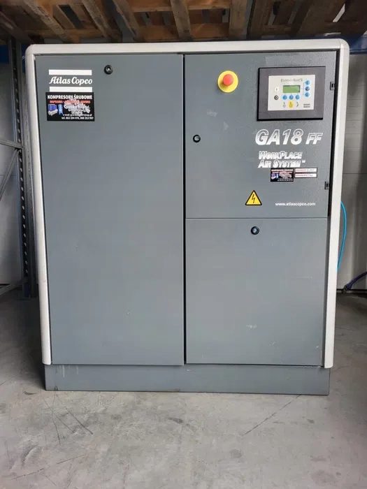 Компрессор масляный Atlas Copco GA18 FF 0 l 8,3 бар, фото 1