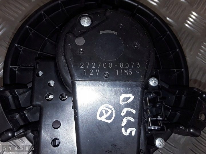 2009 Toyota Prius Xw30 Вентилятор моторчика вентилятора печки 2727008073, фото 4