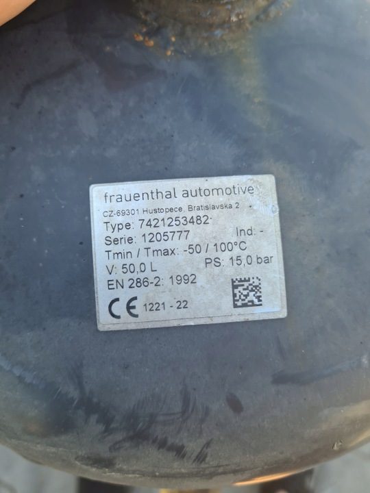 БАК РЕСИВЕР 50L RENAULT GAMA T C K RANGE VOLVO FH 4 FH 5, фото 4